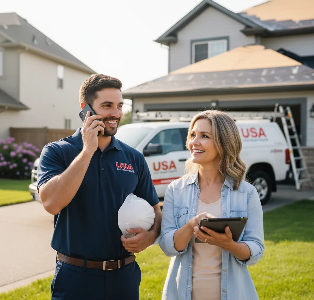 USA Roof Repair Experts customer support in Booker